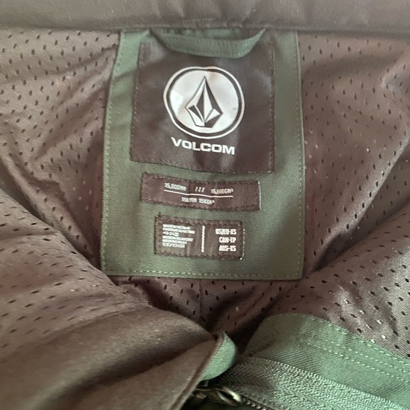 Volcom Freakin Snow Chino Pants, Green - Size XS - Picture 4 of 9